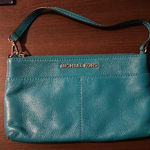 Turquoise MK wristlet!